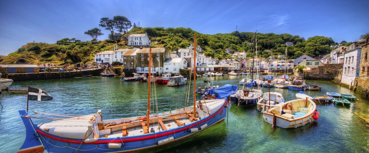 From,The,Fishing,Port,Of,Polperro,,Cornwall