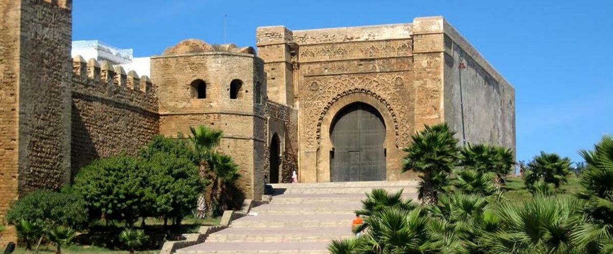 Rabat Eingangstor zur Kasbah des Oudaia_© Marokkanisches Fremdenverkehrsamt