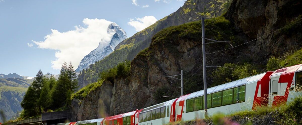 Rhaetische Bahn: Glacier Express - Zermatt