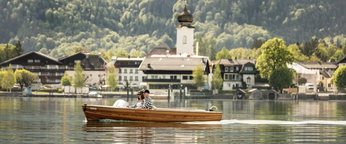 Ein Frühlingstag am Wolfgangsee