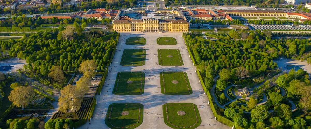 Blick auf Schloss Schönbrunn