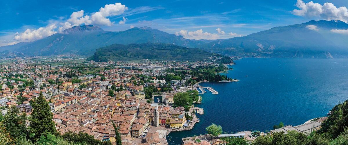 Panorama Riva am Gardasee