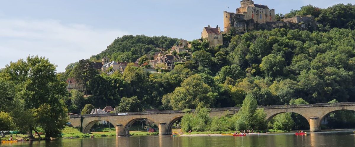 Schifffahrt auf der Dordogne