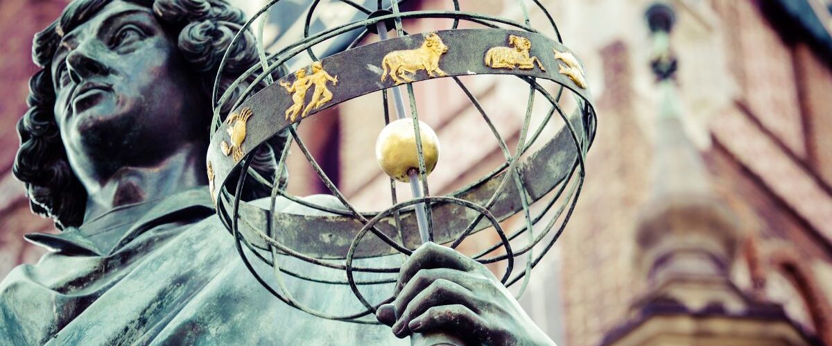 Kopernikus Statur in Torun