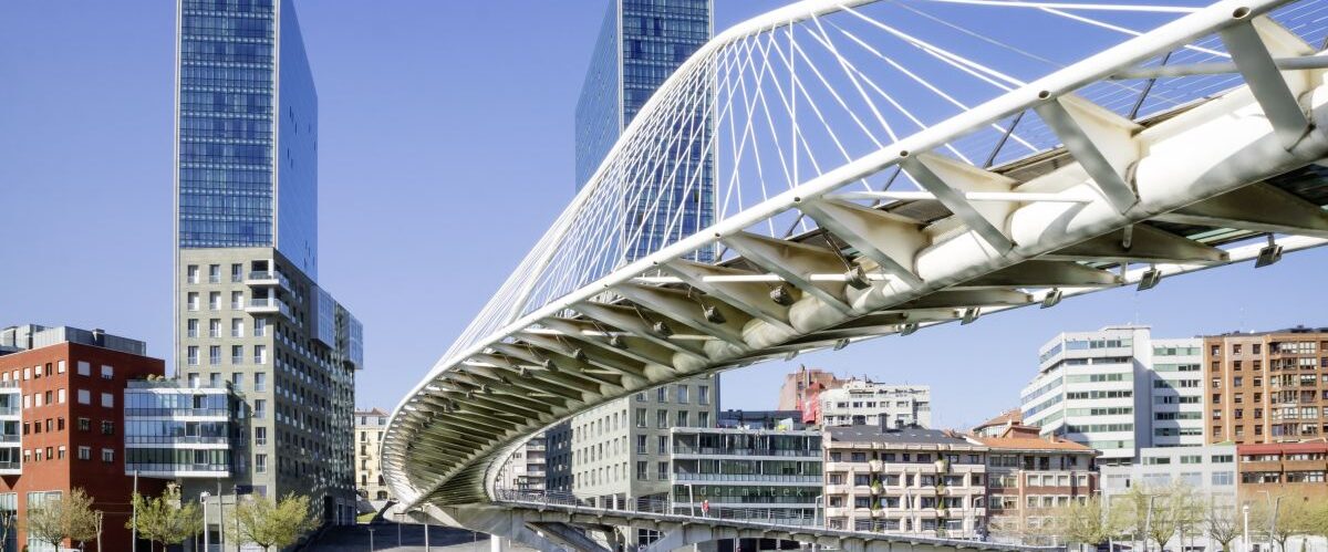 Brücke in Bilbao