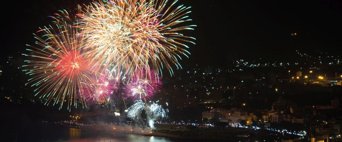 Feuerwerk in Palermo