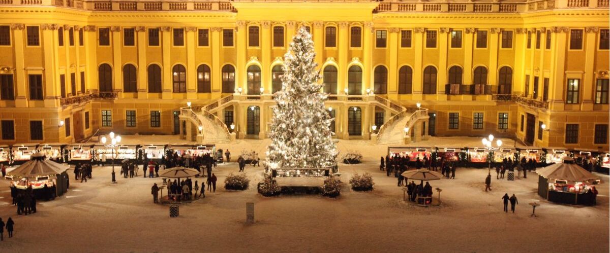 Wien Weihnachtsbaum