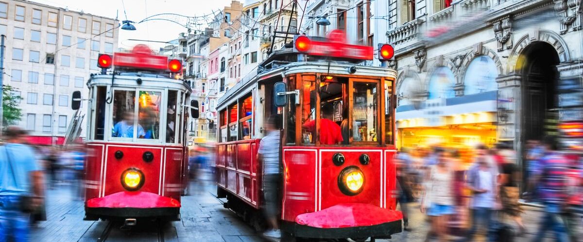 Historische Straßenbahn Istanbul