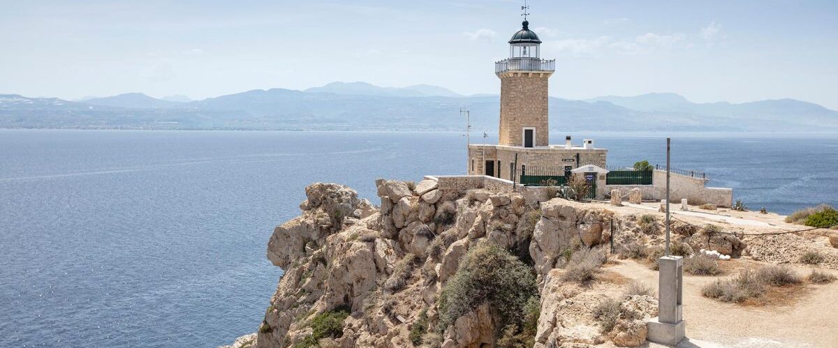 Leuchtturm in Loutraki