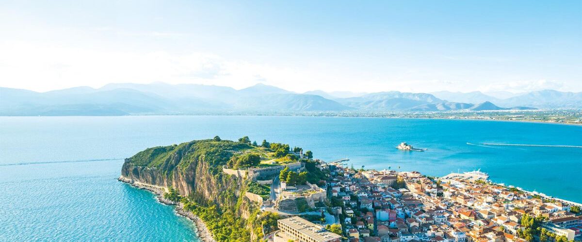 Stadt Nafplio Griechenlands Schätze