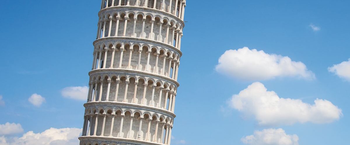 Leaning tower of Pisa