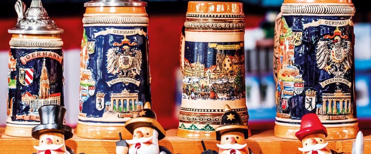 Nuremberg, world-famous Christkindlesmarkt Christmas Market winter fair in Bavaria, Germany