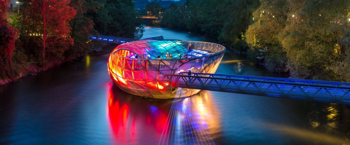 Murinsel © Graz Tourismus - Harry Schiffer