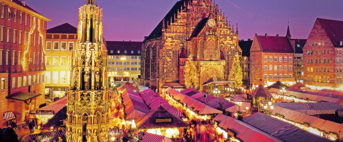 Christmas market in Nuremberg Germany