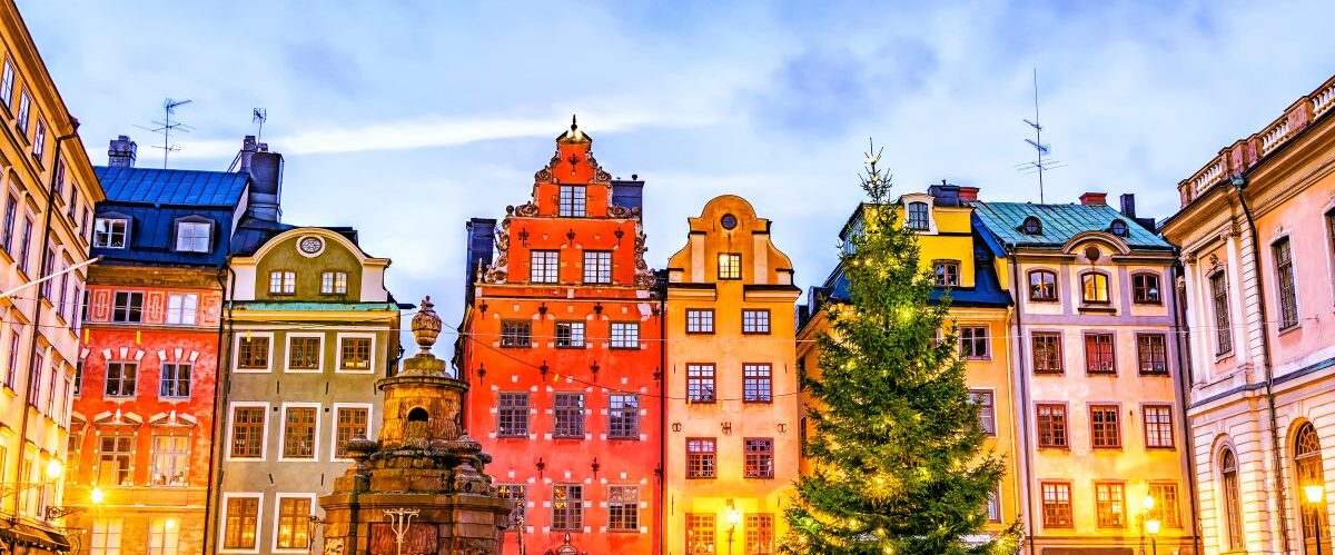 Stortorget,Square,In,Old,Town,(gamla,Stan),Decorated,For,Christmas