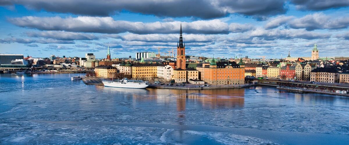 Gamla,Stan,In,Stockholm,,Sweden,Around,February.