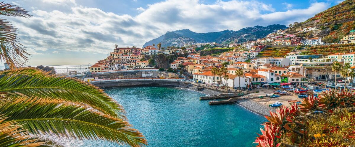 Camara,De,Lobos,,Panoramic,View,,Madeira,Island,,Portugal