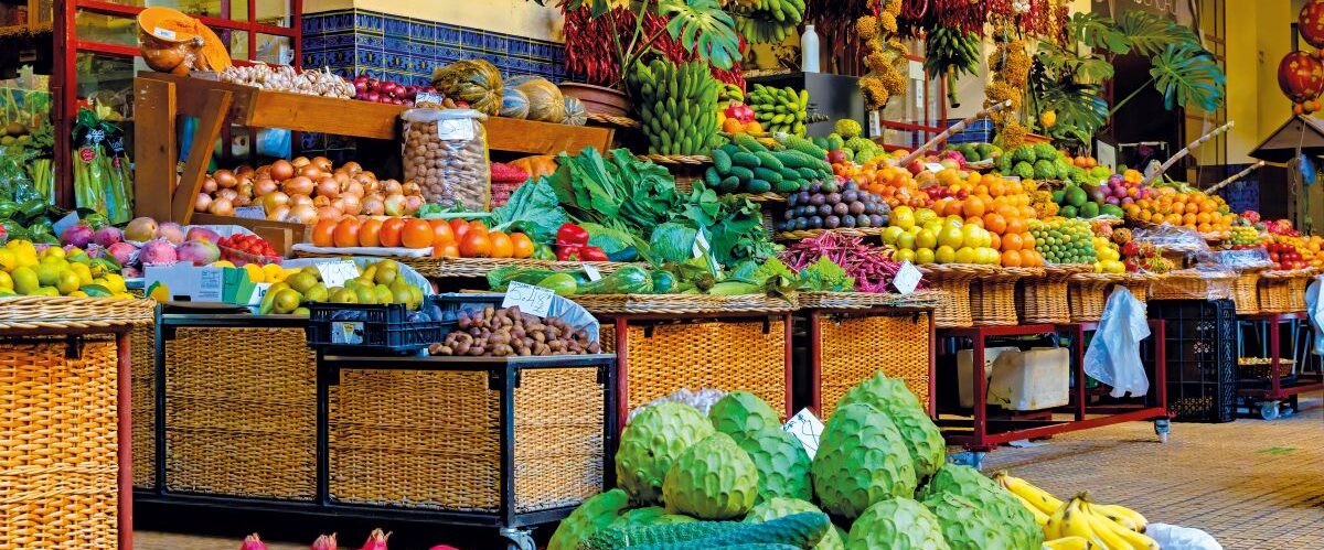 Farmers' Market in Funchal, Madeira