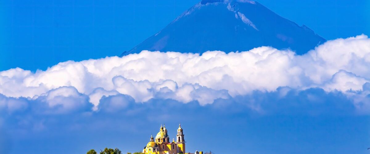 Colorful,Yellow,Iglesia,De,Nuestra,Senora,De,Los,Remedios,Our