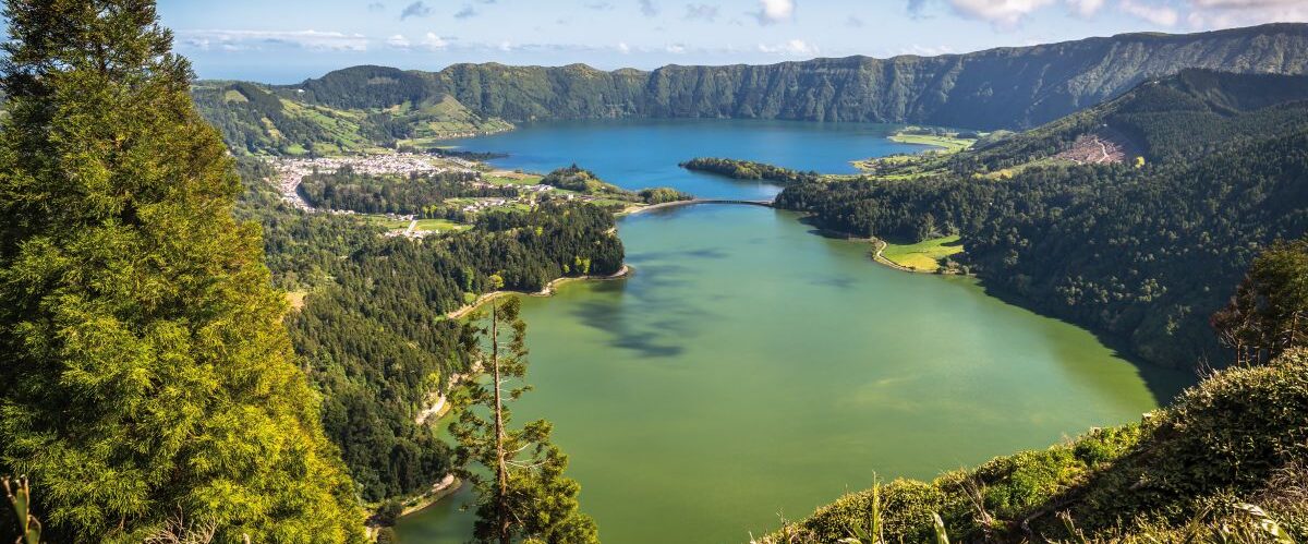 Lagoa Sete Cidades on Azores island